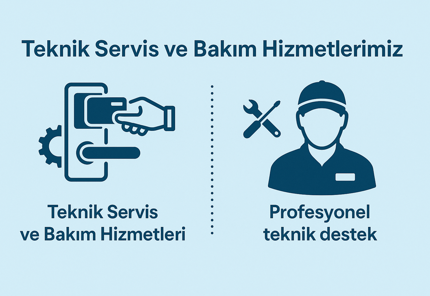 Satış Sonrası Teknik Servis ve Bakım Hizmetlerimiz